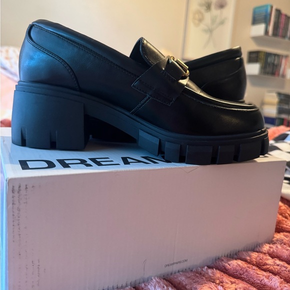 DREAM PAIRS Women's Platform Chunky Loafers - Picture 6 of 9